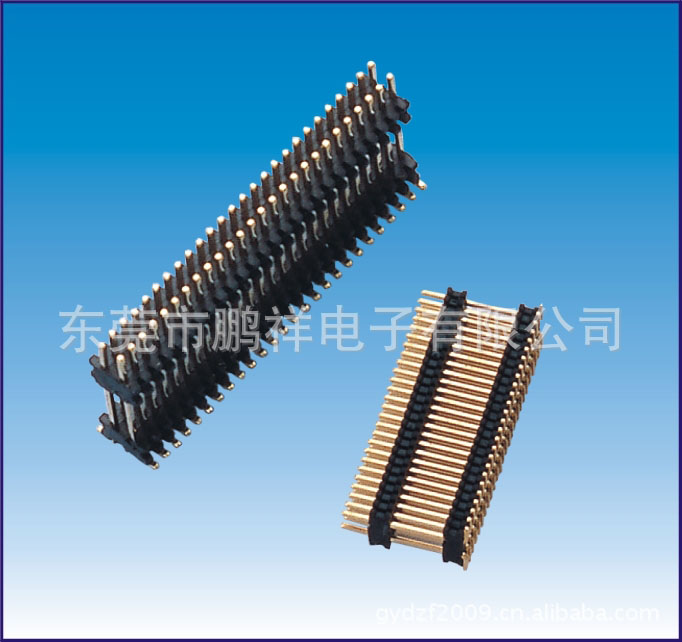 0.8mm排針&nbsp;雙塑&nbsp;SMT系列