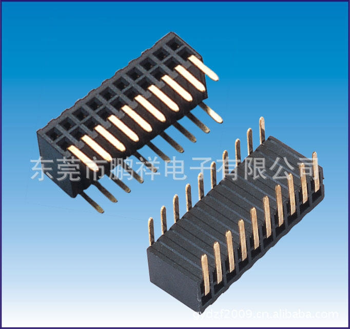 1.27mm雙排&nbsp;側(cè)插&nbsp;母座系列