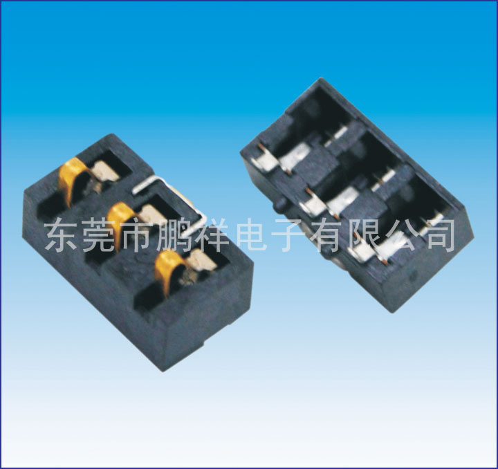 CP29系列，3.0mm彈片電池連接器
